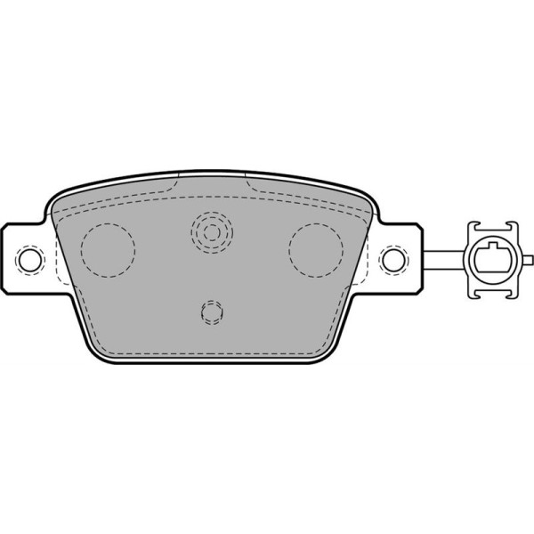 Delphi Lp2486 Fren Balatası Lancıa Delta 11-