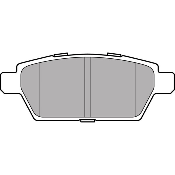 Fren Balatası Arka 6 2.3Mps 0 208