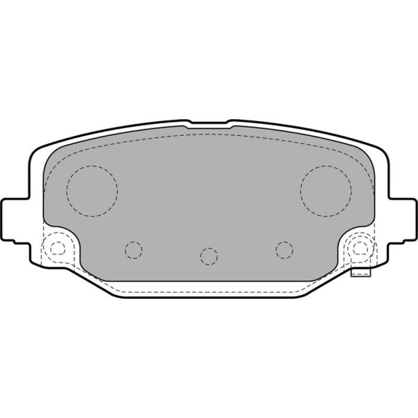 Delphi Lp2499 Fren Balatası Arka Chrysler Voyager. Grand Voyager 08 