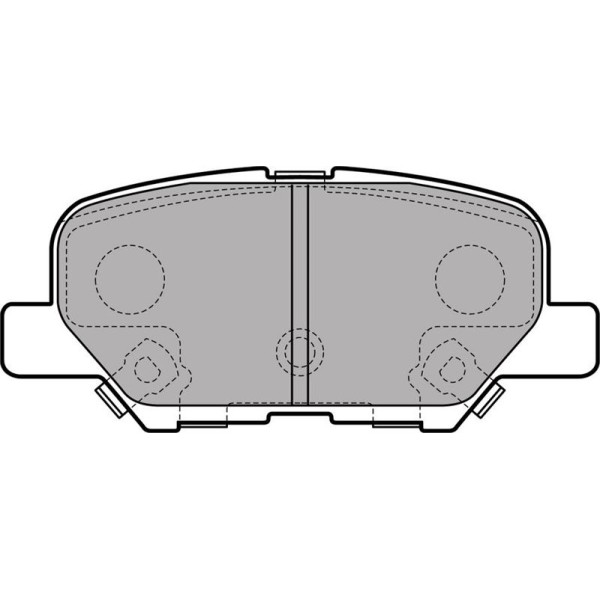 Fren Balatası Arka 4008 12-; / C4 Aırcross 12-; / Mazda 6 13-; / Asx 10-; Outlander 12-; 