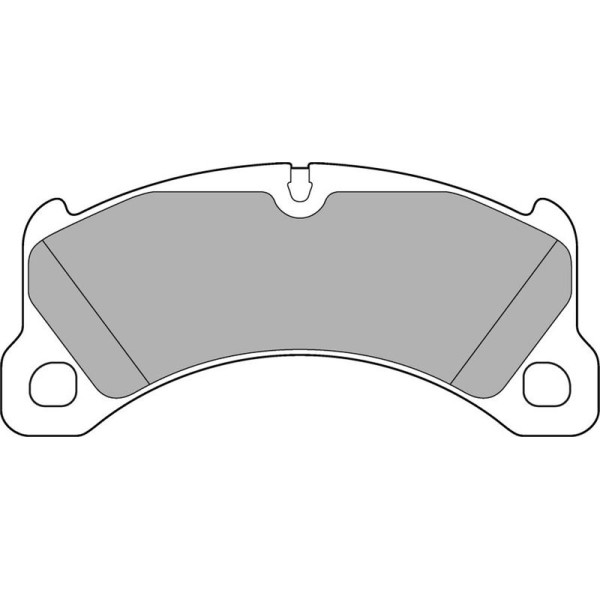 Fren Balatası &Ouml;n 209 Mm Q7 Cayenne Touareg Panamera 10-; 