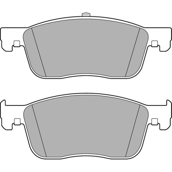 Fren Balatası &Ouml;n 180Mm Expert IV Traveller 2.0 HDI