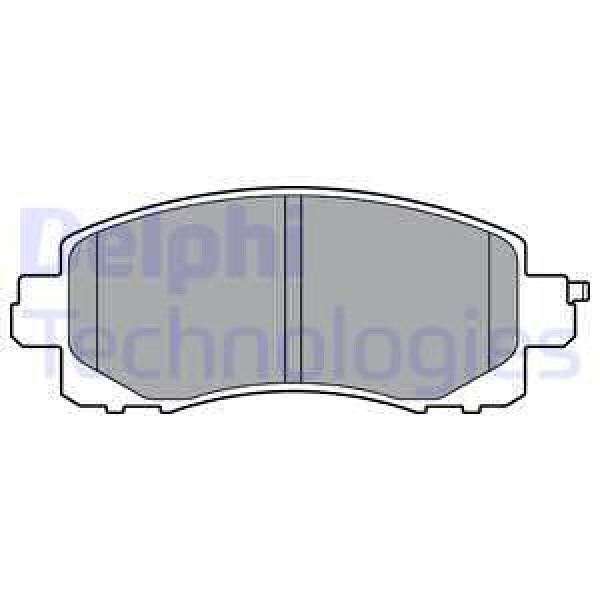 Delphi Lp3411 Fren Balatası &Ouml;n Impreza 