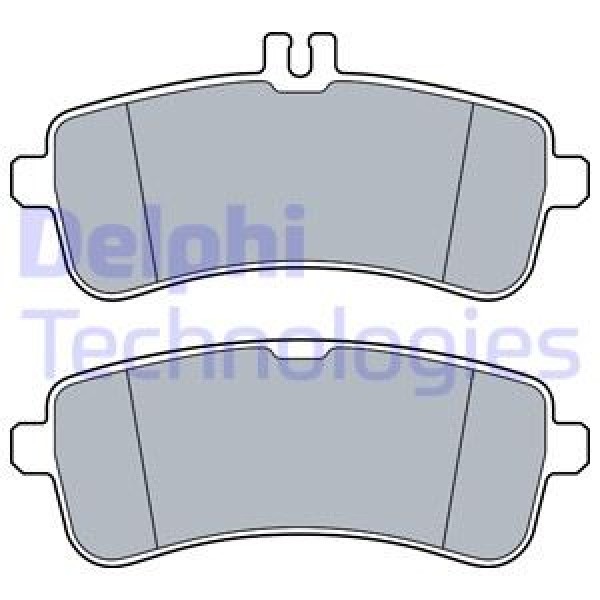 Delphi Lp3542 Fren Balatası Arkamercedesamggt-Amggt43-Amggt53-Amggt63-E63-S63-S65-Sl63-Sl65
