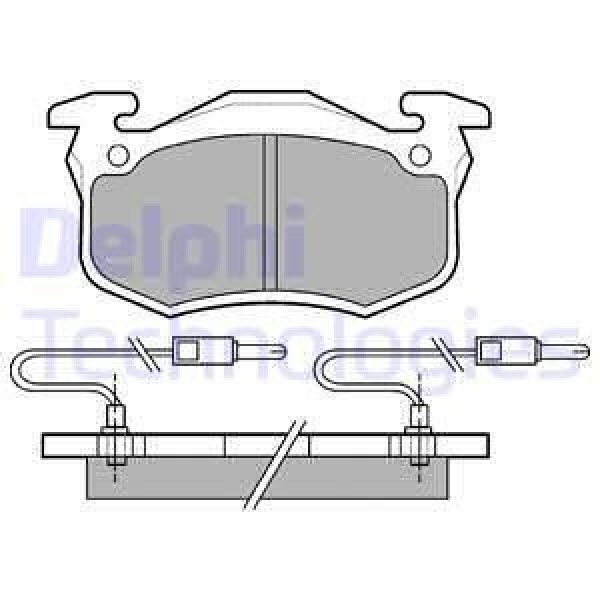 Delphi Lp491 Fren Balatası &Ouml;n Twıngo 93- 