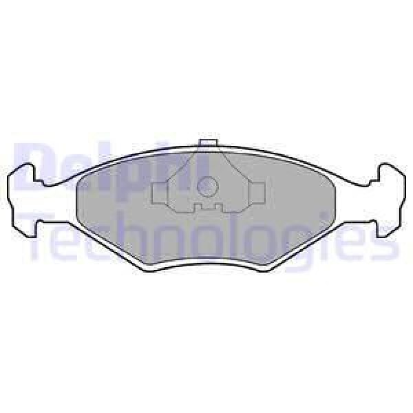 Delphi Lp677 Fren Balatası &Ouml;n Fiat Citivan. Fiorino. Siena / Innocentı Elba. Mille 88