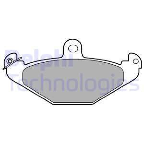 Delphi Lp821 Fren Balatası Arka Lotus Esprit / Renault 21. 25. Espace. Laguna. Safrane 84