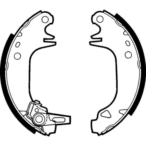 Delphi Ls1382 Kampana Balata R5 Renault 9 Renault 11 Yapıstırma 180X42