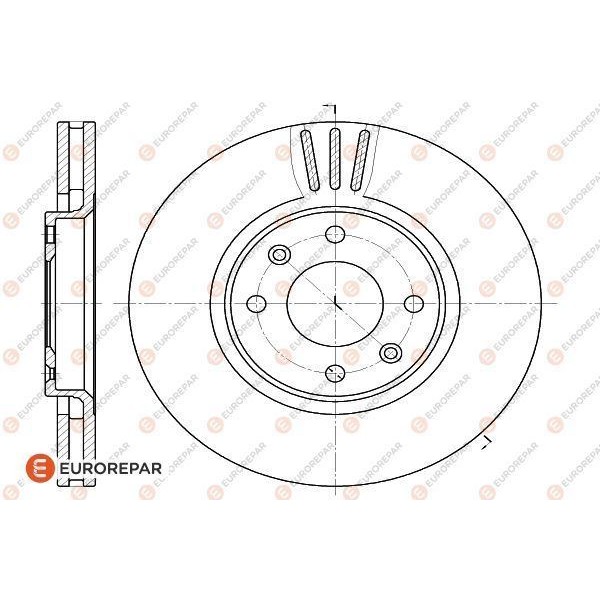 Eurorepar 1618862780 Erp &Ouml;n Fren Diski