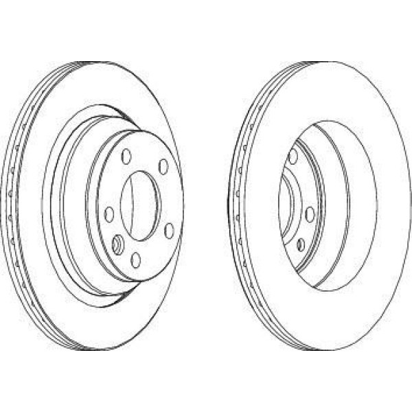 Ferodo Ddf1698 Fren Diski Arka Touareg 7L 02-