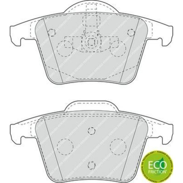 Ferodo Fdb1632 Fren Balatası Arka Xc90 02-