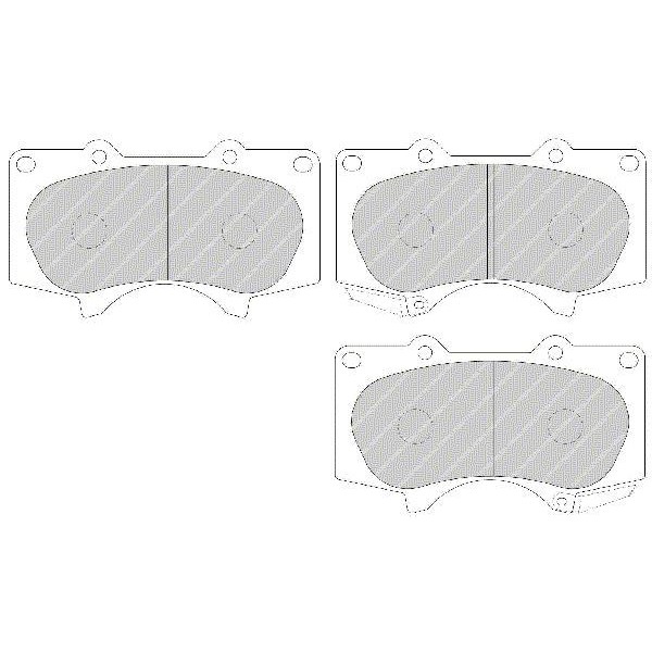 Ferodo Fdb1698 Fren Balatası &Ouml;n Landcruıser 98-