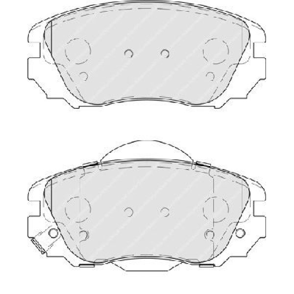 Ferodo Fdb4207 Fren Balatası &Ouml;n Insignia 08-