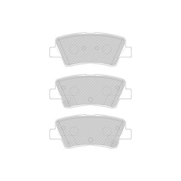 Ferodo Fdb4833 Fren Balatası Arka Accent Blue 12-