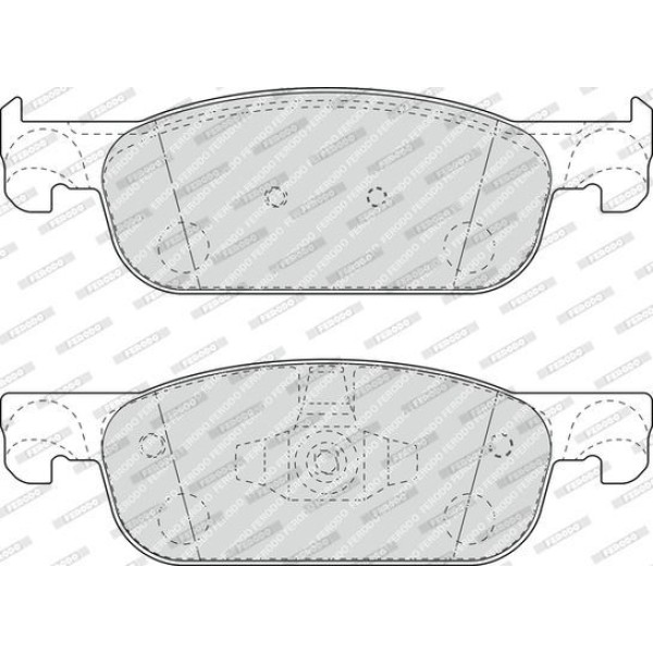 Fren Balatası &Ouml;n Clio IV Logan II Sandero 12-; 