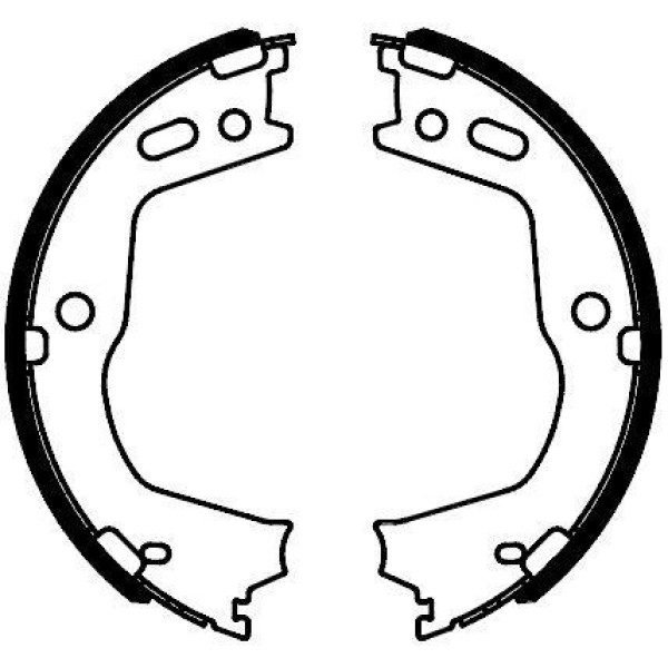 Ferodo Fsb4088 El Fren Balatası Santafe 2.0CRDI 2.2 12- 