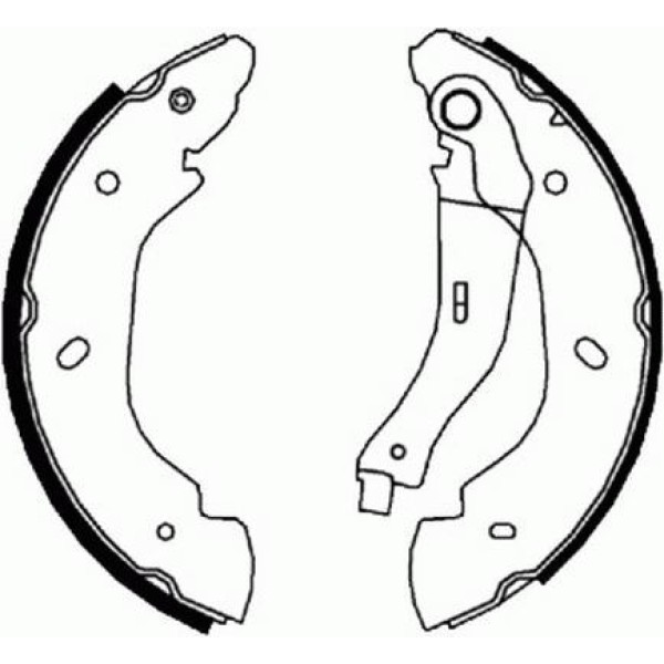 Ferodo Fsb596R Kampana Balata Transit Tourneo 06-