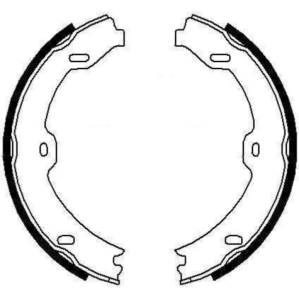 Ferodo Fsb669 El Fren Balatası Mercedes Cls C219 2004-2010 E200 230 240 280 320 350 500 Sl