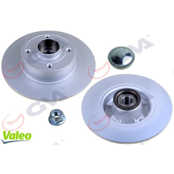 Gva 7411245 Arka Fren Diski Megane II 03 Modus 04 Clio III 06 Dolu-Rulmanlı-Abs Sens&ouml;r 240&times;8X4Dl