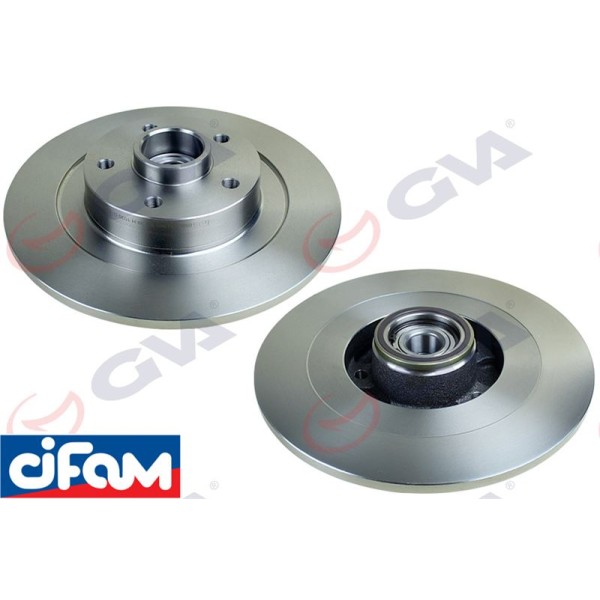 Gva 7418110 Arka Fren Diski Laguna III 07-15 Latıtude 11- Dolu-Rulmanlı 300&times;11&times;5Dl