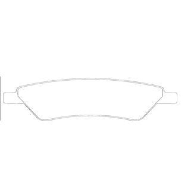 Fren Balatası &Ouml;n Megane II 02-;05 Scenıc 03-; Grand Scenıc II 04-; 