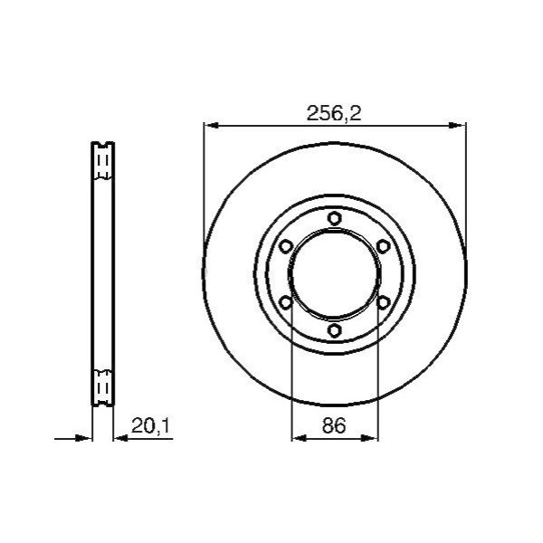 Mga 50366 Fren Diski &Ouml;n Besta 90- 