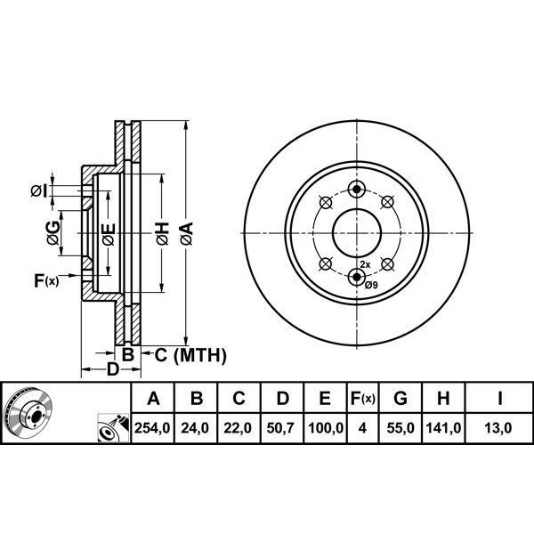 Mga 50397 Fren Diski &Ouml;n Rıo 00- 