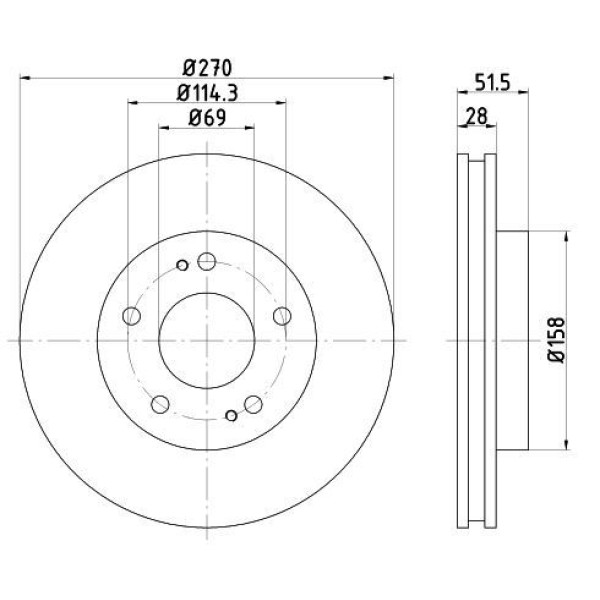 Mga 50452 Fren Diski &Ouml;n L200 05-