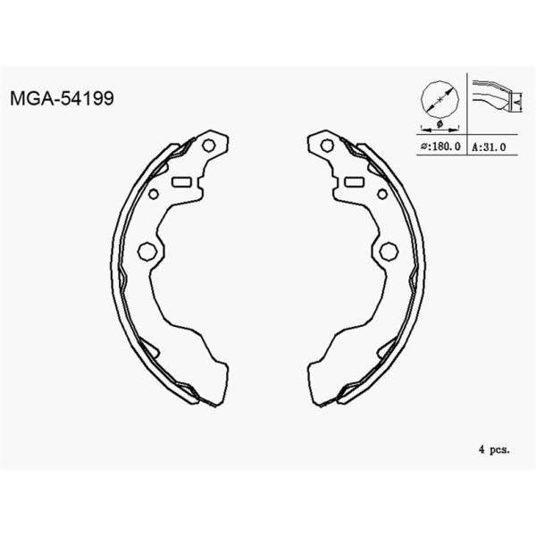 MGA 54199 Kampana Balata Justy 84- 