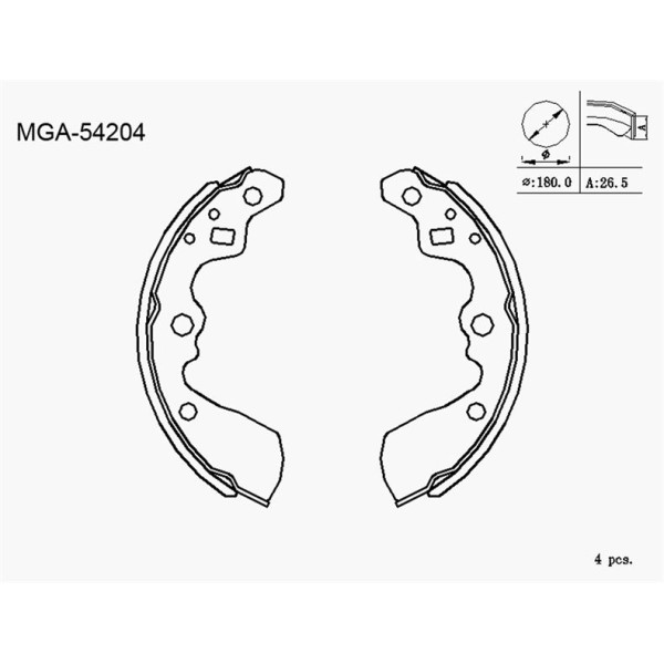 MGA 54204 Kampana Balata Swıft 89- 