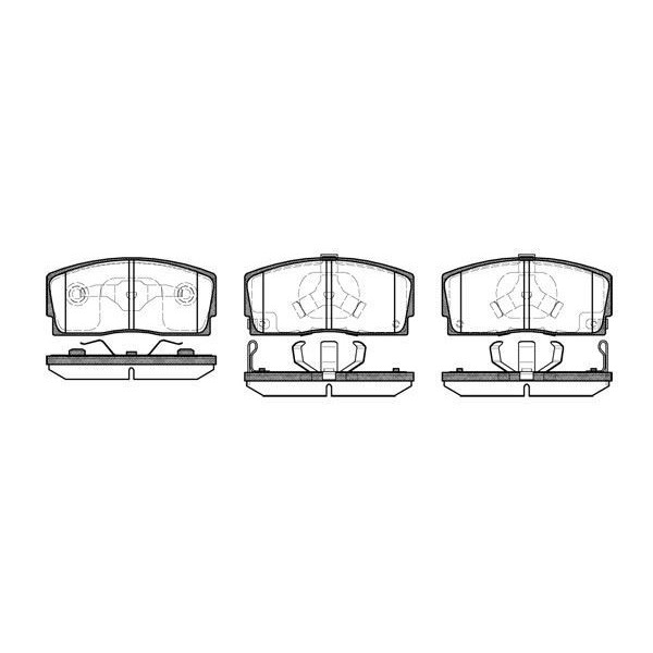 MGA 55365 Fren Balatası &Ouml;n Applause 89- 