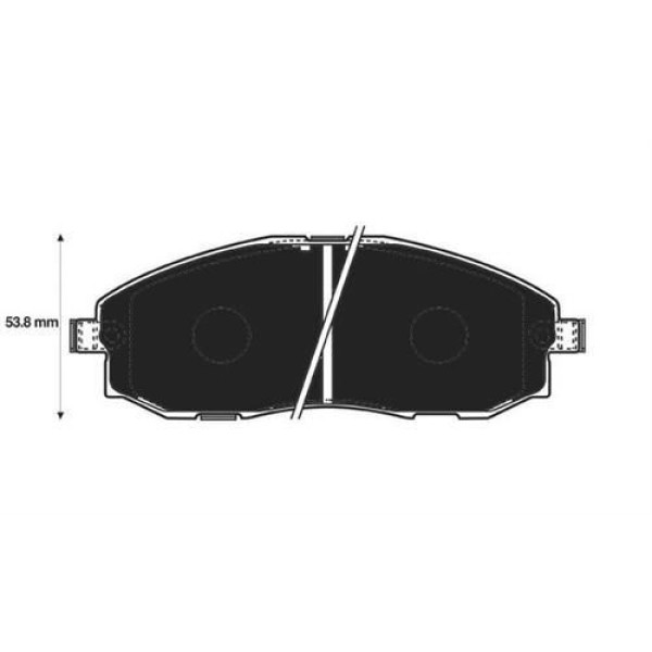 Magneti Marelli 323700006700 Fren Balatası &Ouml;n Starex 97- 