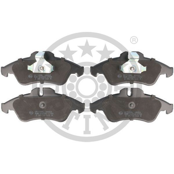 Optımal Bp10050 Fren Balata Seti Diskli Fren Sprinter 2-T Bus901-902 -Sprinter 2-T Kasten901-902 -Sprinter 2-T Prits 