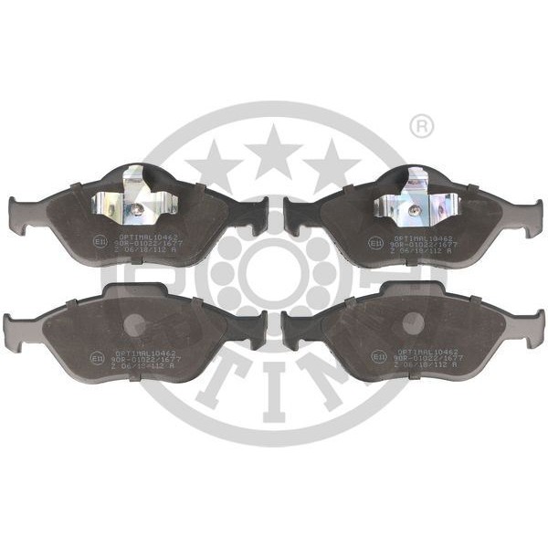 Optımal Bp10462 Fren Balata Seti Diskli Fren Courıer Kastenj5 -J3 -Fiesta Ivja -Jb -Fiesta Kastenjv -Fiesta Vjh - 