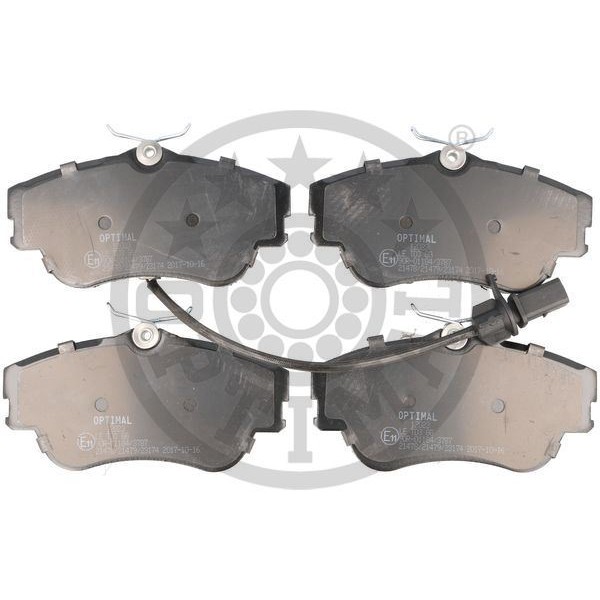 Optımal Bp12023 Fren Balata Seti Diskli Fren Transporter T4 Bus70Xb-70Xc-7Db-7Dw-7Dk -Transporter T4 Kasten70Xa -Tra 