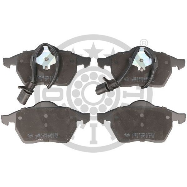 Optımal Bp12080 Fren Balata Seti Diskli Fren A48D2-B5 -A48E2-B6 -A48Ec-B7 -A4 Avant8D5-B5 -A4 Avant8E5-B6 -A4 Avant8 