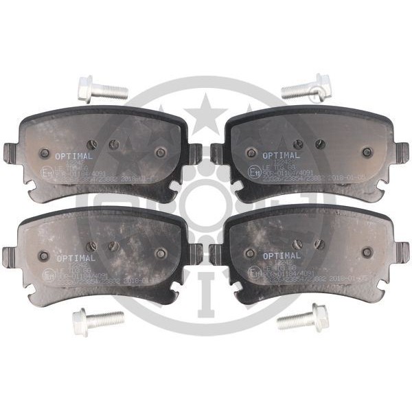 Optımal Bp12242 Fren Balata Seti Diskli Fren A48E2-B6 -A48Ec-B7 -A4 Avant8E5-B6 -A4 Avant8Ed-B7 -A4 Cabriolet8H7-B6- 