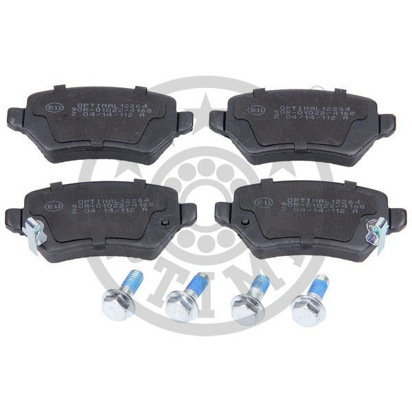 Optımal Bp12264 Fren Balata Seti Diskli Fren Vengayn Astra G Cabrioletf67 -Astra G Caravanf35 -Astra G Ccf48 -F08 