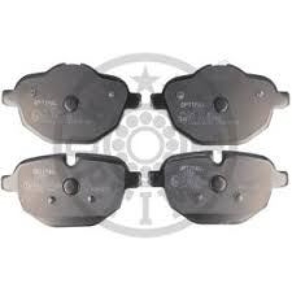 Optımal Bp12548 Fren Balata Seti Diskli Fren 5F10 -5 Touringf11 -İ8I12 -X3F25 -X4F26 -Z4 Roadstere89 Bmwbrıllıance