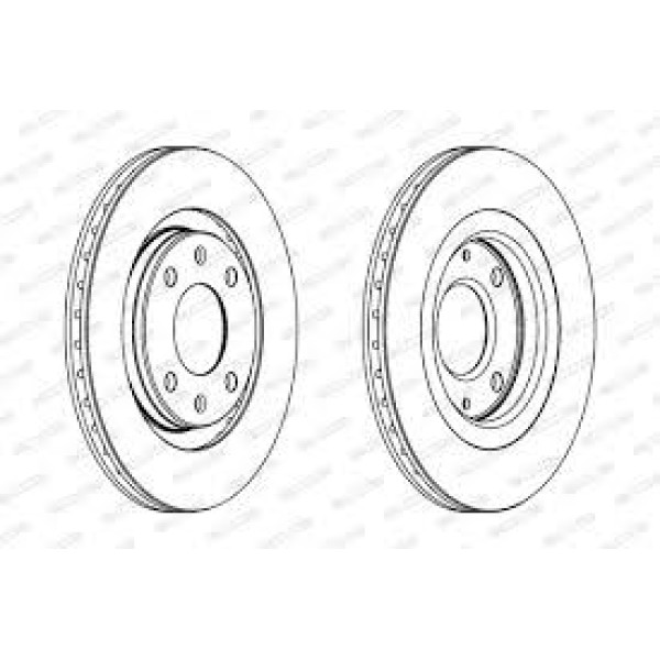 Fren Diski &Ouml;n 4D 266Mm 206 305 306 Partner Berlingo 96-; 