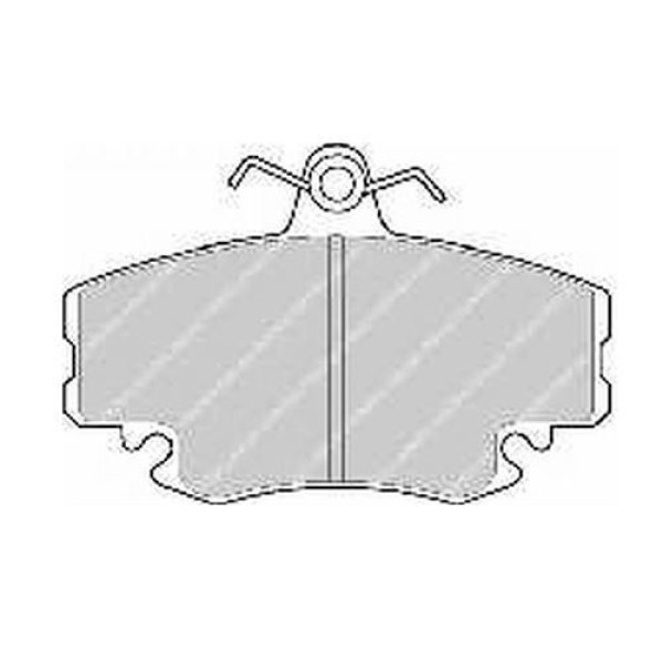 Renault 410602192R Fren Balatası &Ouml;n Renault 9 Em  Renault 11 R18 Renault 19 Clio I Clio Symbol Megane I Twıngo / Sandero 08- 