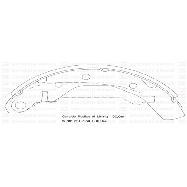 SANGSING Sa086 Kampana Balata Matız 0.8 05- 