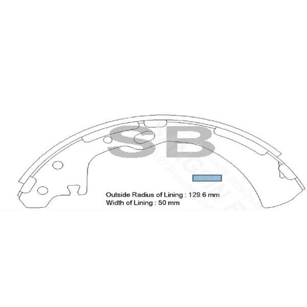 SANGSING Sa172 Fren Balatası Arka Kampana D22 2Wd 98- 