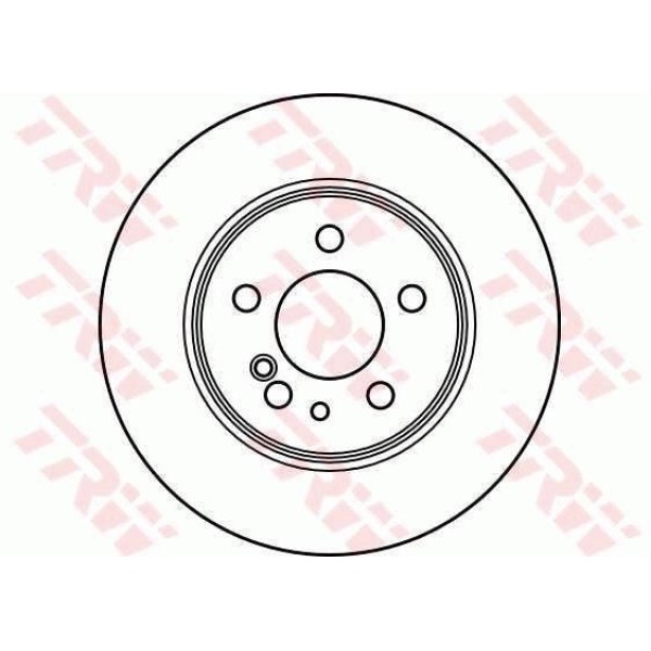 Trw Df2594 Fren Diski Arka Mercedes W140 91- 