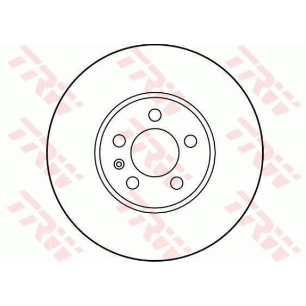 Trw Df2758 Fren Diski &Ouml;n Golf III 91-