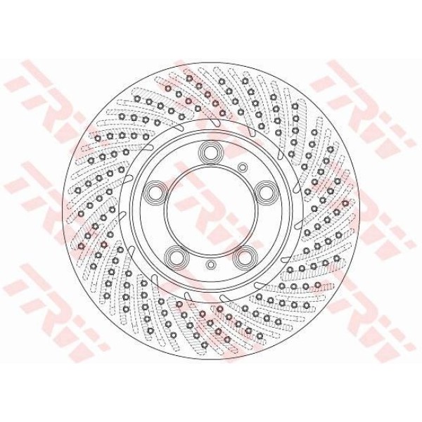 Trw Df6267S Fren Diski &Ouml;n 911 2000-2008 