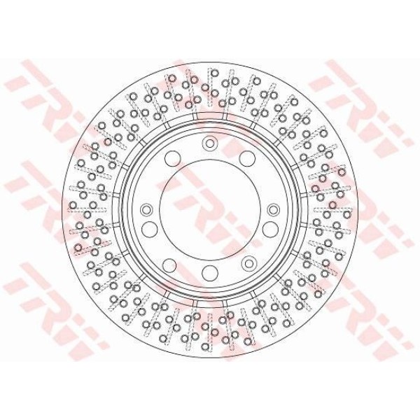 Trw Df6281 Fren Diski Arka 911 1993-1997 