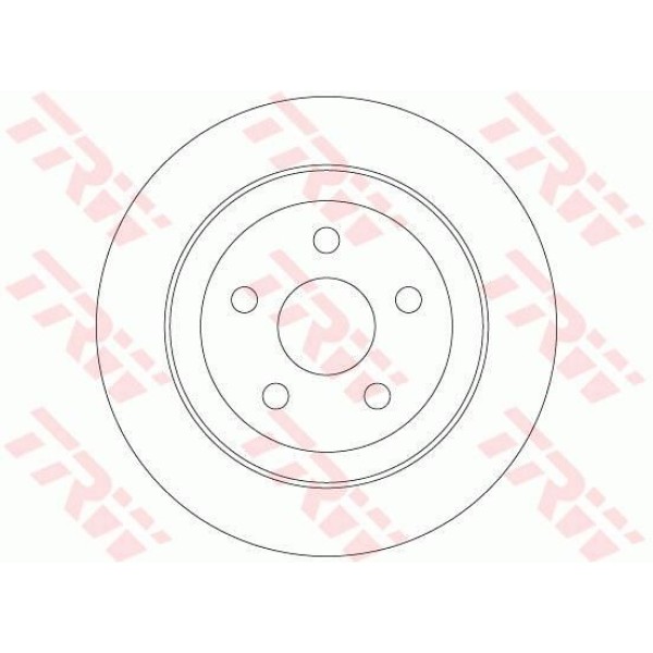 Trw Df6282 Fren Diski Arka Sebrıng 01- 