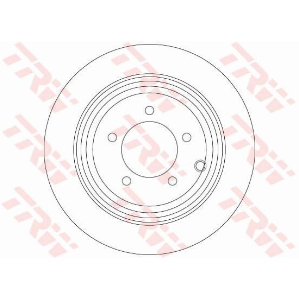 Trw Df6326 Fren Diski Arka Compass 07-