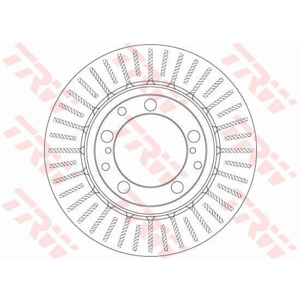 Trw Df6336 Fren Diski Arka 911 1988-1994-944 1985-1991-968 1991-1995